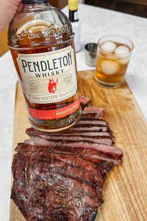 Pendleton Whisky Beef Marinade | Snake River Farms | Flank Steak